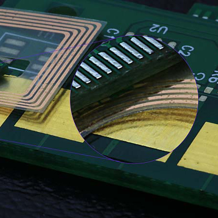 grüne Lasergravur-Leiterplatte