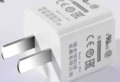 UV-Lasermarkierung USB-Ladegerät mit hohem Kontrast und beschädigungsfrei