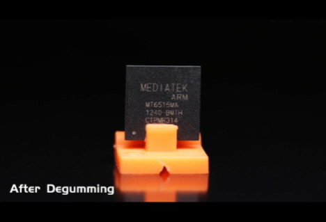 Anwendungen und Vorteile des UV-Lasers RFH-D9-355-5W bei der Entfernung von Klebstoffen auf Chips