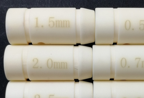 355 nm UV-Laser-Kaltlichtquelle Markierung von Keramik