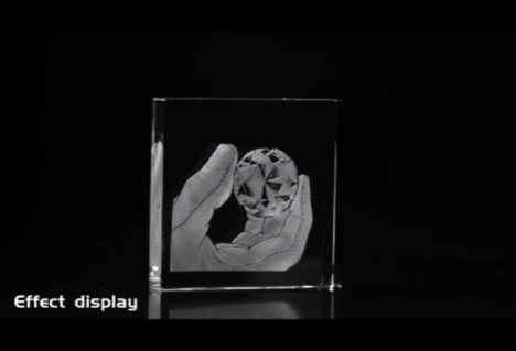 RFH 355 UV-Laser-5W: Erleben Sie die Magie der Laserkristallgravur!