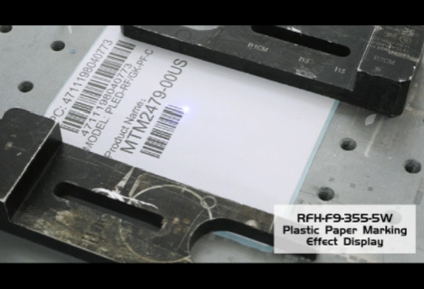 RFH-F9-355-5W UV-Lasermarkierung: Präzision neu definiert für Anwendungen in der Kunststofffolientechnik
