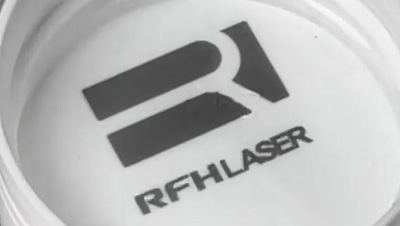 RFH 5-Watt-UV-Laserquelle zum Markieren von Kunststoffflaschenverschlüssen