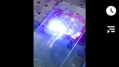 355 nm UV-Laserbohrglas