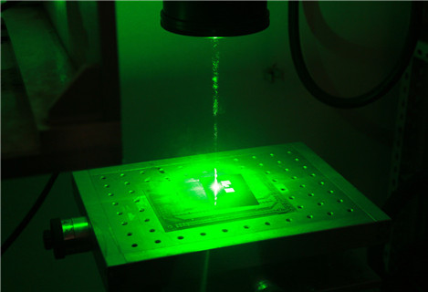 20 und 35 Watt Grüner Laser 532 nm Gravurglas