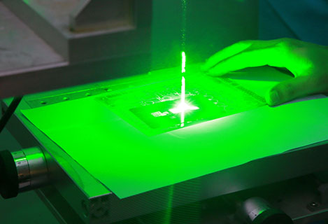 532 nm grünes Lasergravurglas