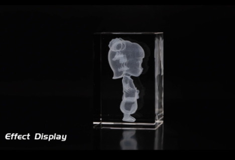 Lernen Sie Chinas Nezha kennen! RFH F9 UV-Lasergravierer für die 3D-Modell-Kristallschnitzerei